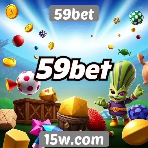 Variedade de jogos disponíveis na plataforma 59bet